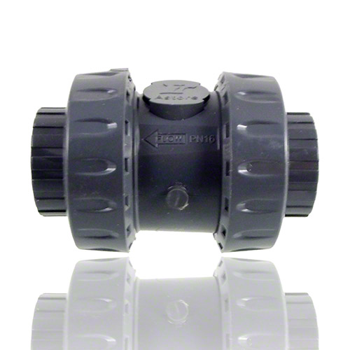 PVC-U Kugelr&uuml;ckschlagventil, Klebemuffe, EPDM