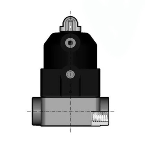 PVDF 2/2-Wege-Membranventil, Ausf&uuml;hrung Gewindemuffe, NO, Typ 187
