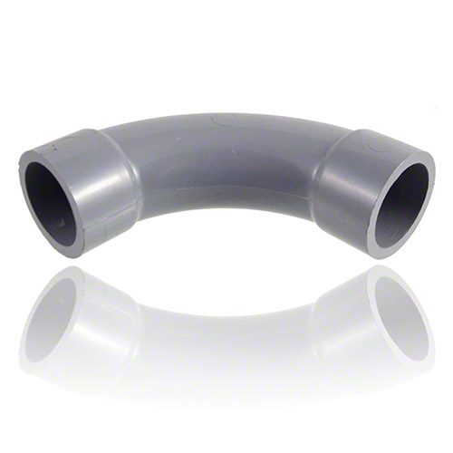 ABS Bogen 90&deg;, PN 10, Klebemuffe