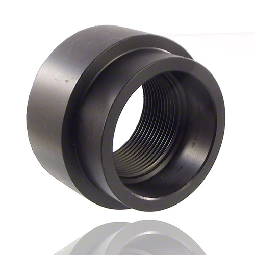 Gewindemuffe aus PE, au&szlig;en abgestuft