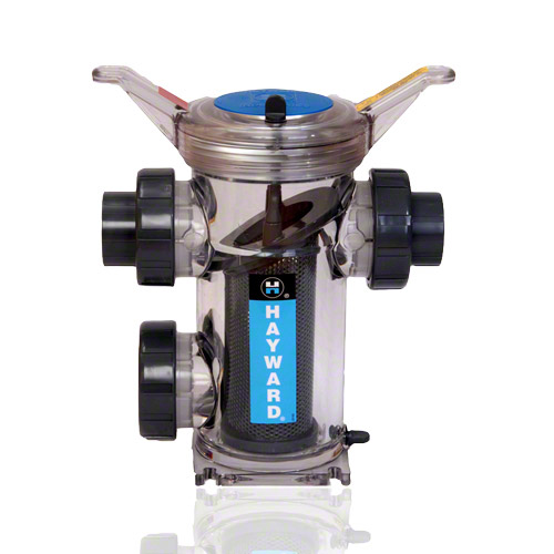 Transparent Kompaktschmutzf&auml;nger aus EATG, Anschluss PP Einlegeteil, EPDM Dichtung