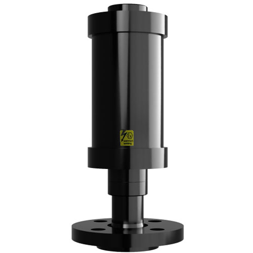 S&auml;uredunstabscheider Typ SDA 90, 0,6 Liter, PE-el (elektrisch leitf&auml;hige Ausf&uuml;hrung), Anschluss Losflansch nach DIN